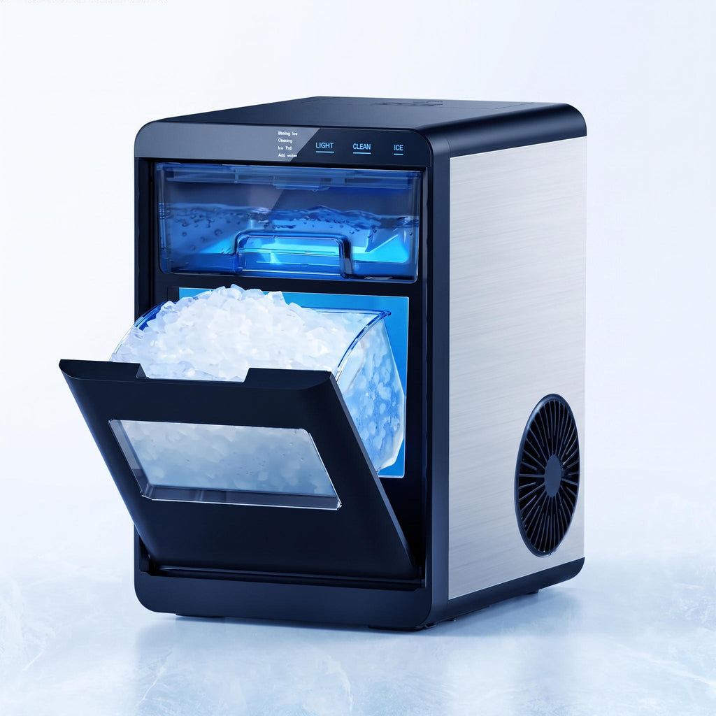 Ice Maker Countertop, 3 Ice Cube Sizes - for Party/Bar/Home/Office